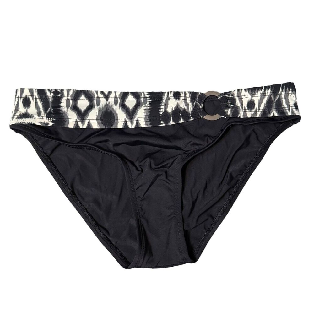 Skye Bikini Bottom Womens Small Promenade Low Rise Y2K Swimsuit Beach Vacation